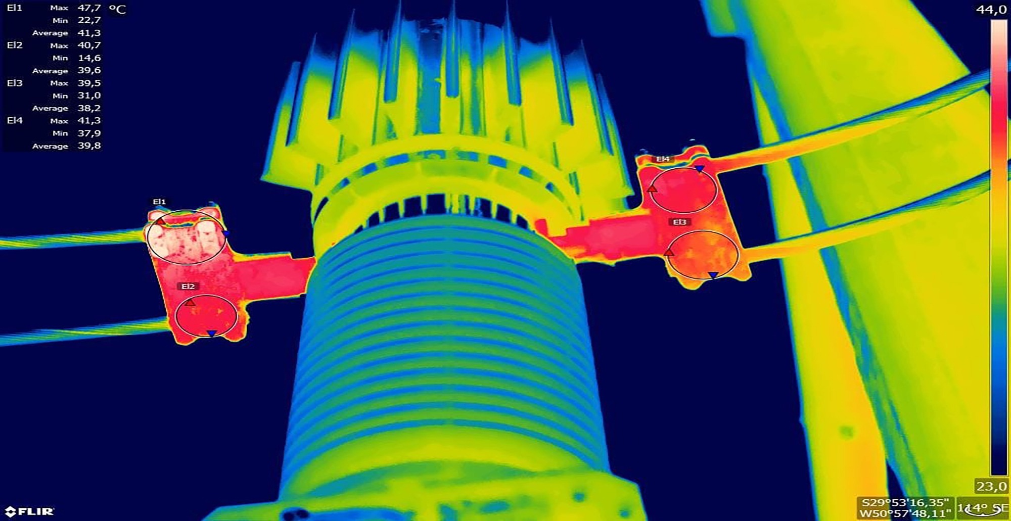 INFRARED RADIATION OR HEAT DETECTION BY FLIR SYSTEM